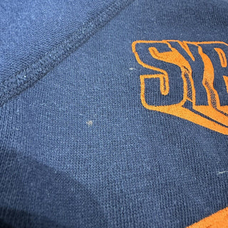 Vintage Syracuse Orangewomen 60s Mayo Spruce T shirt Sweatshirt Medium Blue