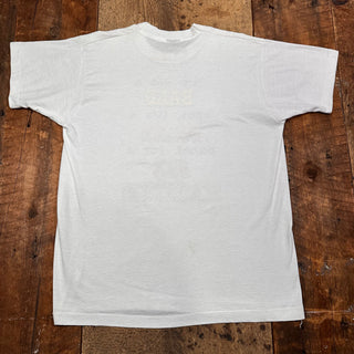 Vintage Bald Solar Panel Sex Machine T Shirt Large White 21.5x28